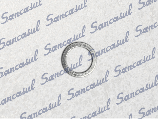[PCSSAB2356128] EMPAQUE CIRCULAR ALUMINIO - 24X18X1,5 - 100
