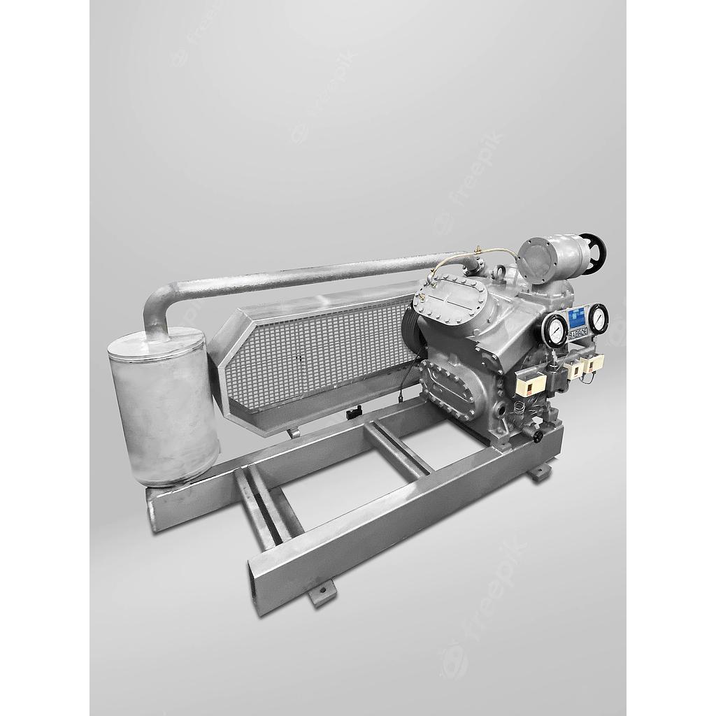 [SERIE: 104887L] Compressor de Refrigeração Industrial - SABROE SMC 104 L
