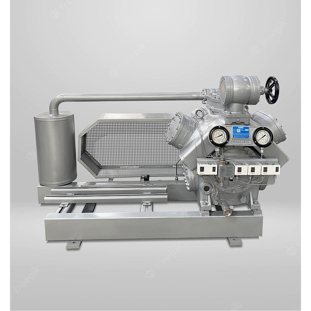 [SERIE: 10610931] Compressor de Refrigeração Industrial - SABROE SMC 106 L - NH3