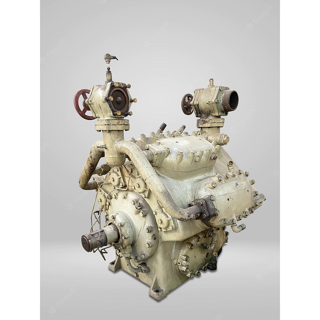 [SERIE: 813041] Compressor de Refrigeração Industrial - SAB SMC 180 MK1 [SERIE: 813041]