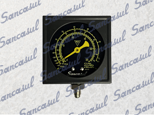 [PCSSAB1541191] DISCH. PRESSURE GAUGE R12/R22 25BAR