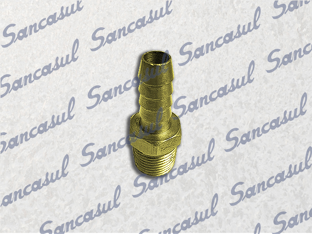 ESPIGAO 1/2" ROSCA X 1/2" MANGUEIRA