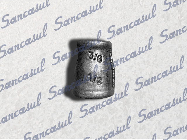 GALV - REDUÇÃO 3/8" X 1/2"