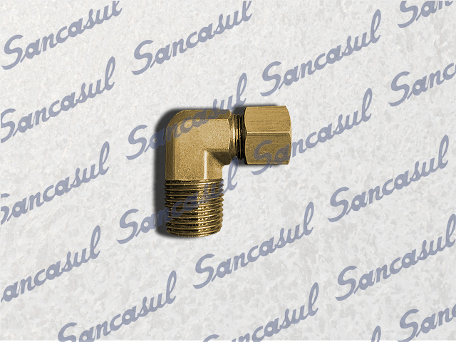 JOELHO MACHO 12 X 1/2" NPT (LATÃO)