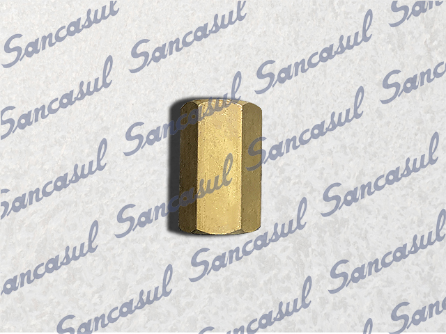 LUVA 1/8 X 1/8 NPT LATAO