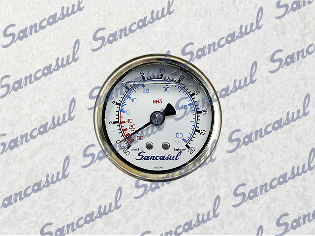 PRESSURE GAUGE 20KG-2,5" NH3