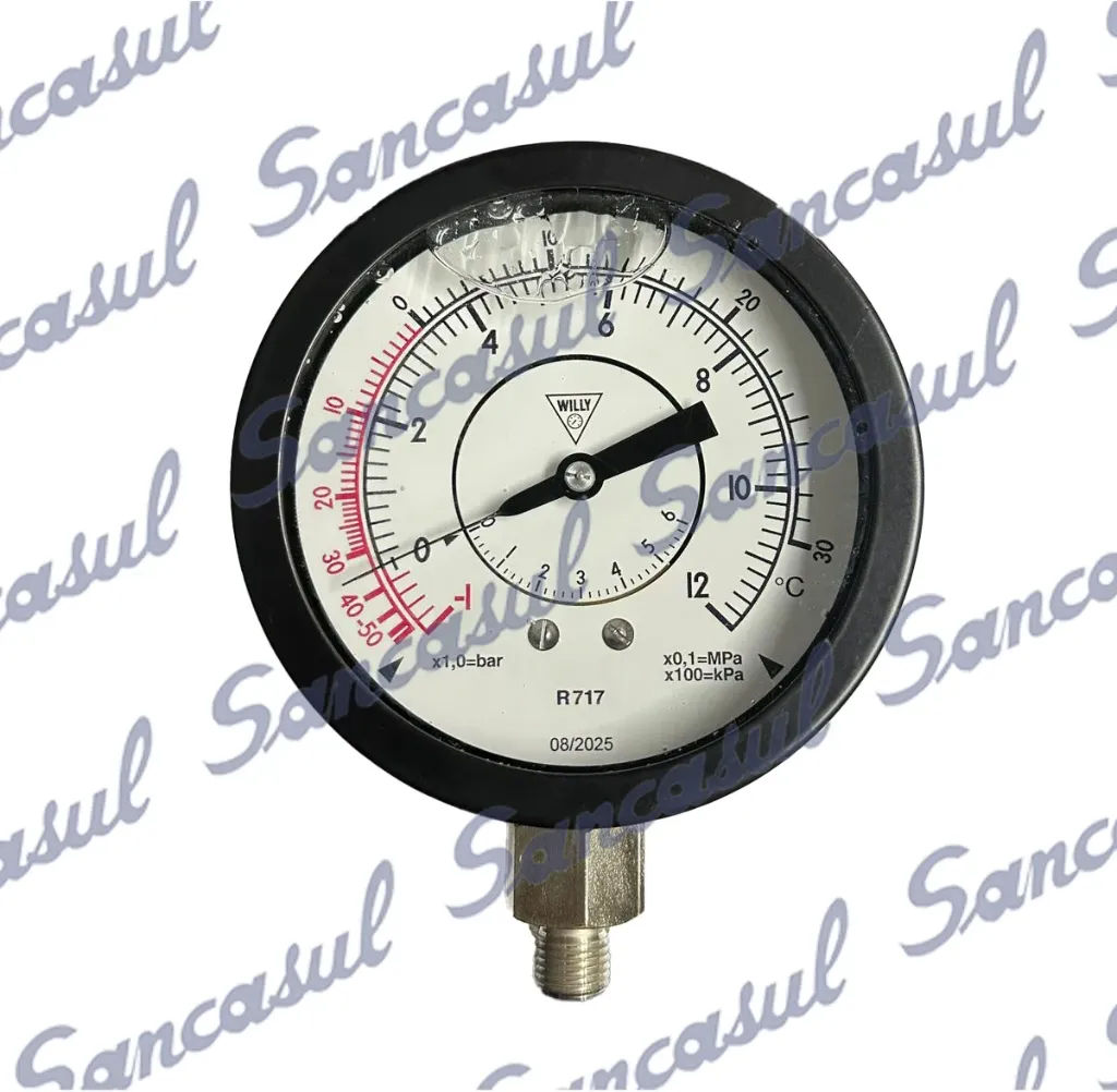 [PCSSAB1541108] MANÔMETRO BAIXA - NH3 - 65/100 