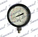 PRESSURE GAUGE, DIFFERENTIAL, SMC65/100