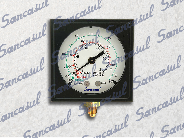 PRESSURE GAUGE - R22 -  R134/404A - CMO