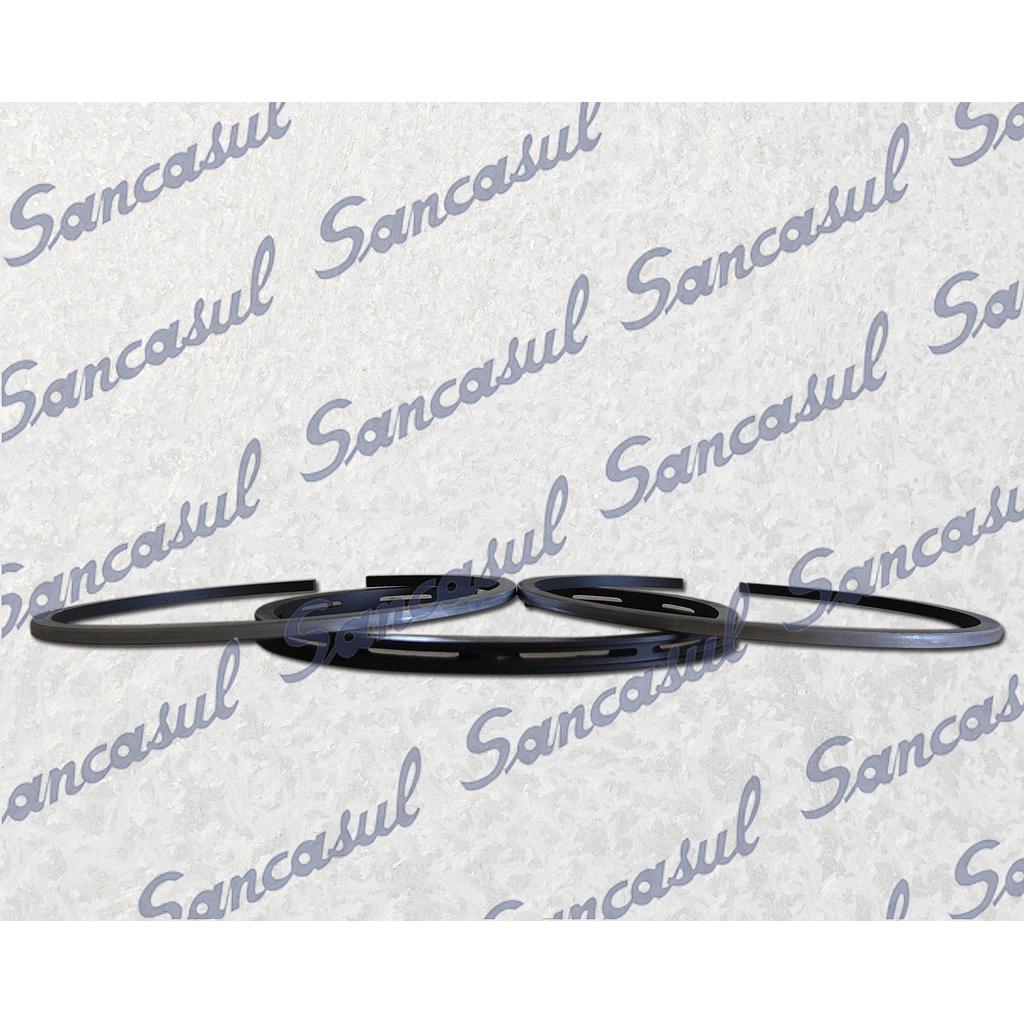 [PCSSAB0000255] JOGO DE ANÉIS PISTÃO - MAHLE -  100 (CROMADO)