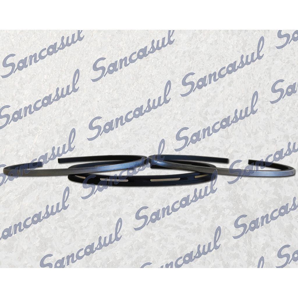 SET OF PISTON RINGS CHROME - SMC65