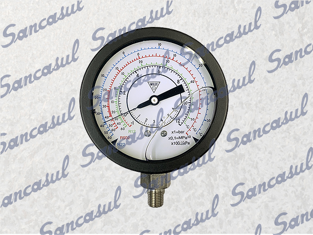 PRESSURE GAUGE, DIFFERENTIAL, SMC65/100